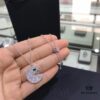 Cute APM Monaco Lightning Pac Earrings, New Rhinestone Silver Jewelry for Women, Pierced Ear Drops, Valentine's Day Recommended Style