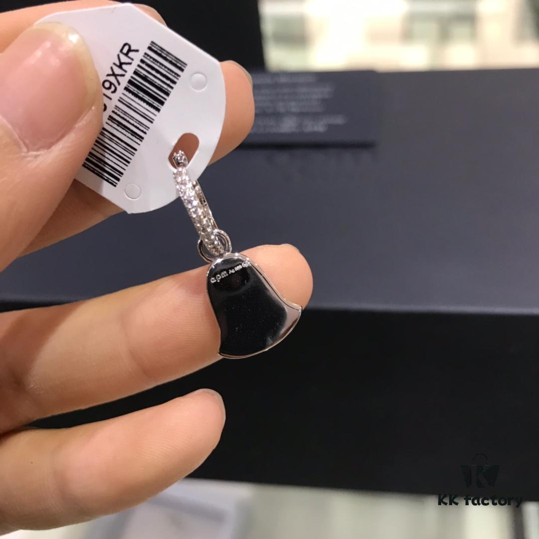 692fe78199f2d84055c8c63c July New Arrival 🌹 APM Monaco Women's Lake Blue Wind Chime Single Earring, Fun Silver Jewelry 2019 Summer New Arrival