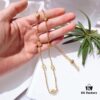 692fe79a99f2d84055c8c64e APM Monaco Little Shell Necklace for Women, Colored Gold Plated Collarbone Chain, Summer New Arrival Pendant Jewelry, Retro Neck Chain, Silver Accessories, Counter Version