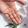 692fe79b99f2d84055c8c64f APM Monaco Little Shell Necklace for Women, Colored Gold Plated Collarbone Chain, Summer New Arrival Pendant Jewelry, Retro Neck Chain, Silver Accessories, Counter Version