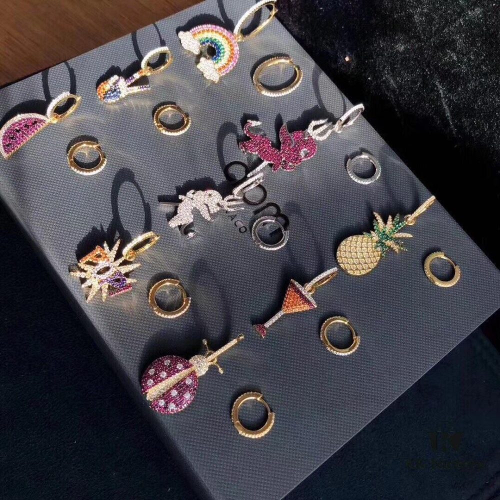 692fe7ac99f2d84055c8c668 APM Fairy Tale A/B Style Earrings - Colorful and Charming for Summer
