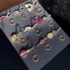 692fe7ac99f2d84055c8c668 APM Fairy Tale A/B Style Earrings - Colorful and Charming for Summer