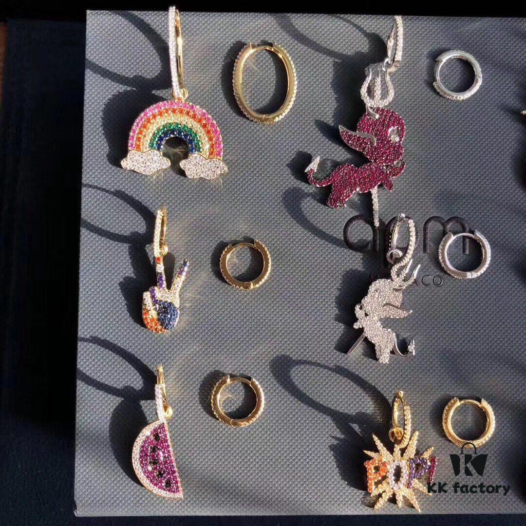 692fe7ae99f2d84055c8c66c APM Fairy Tale A/B Style Earrings - Colorful and Charming for Summer