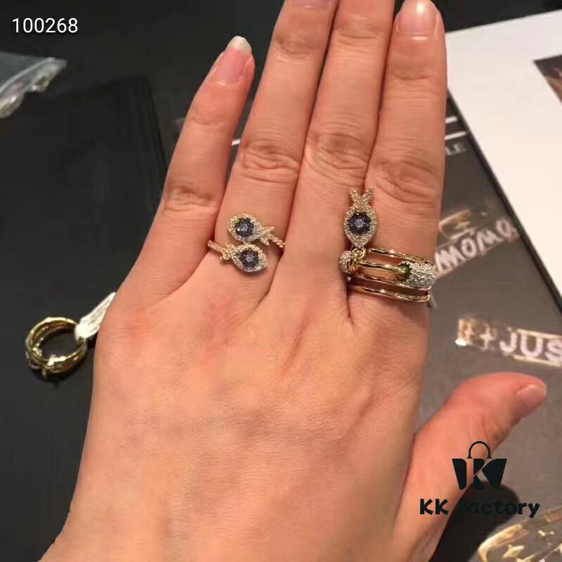 APM Monaco New Arrival Ocean Collection Little Goldfish Ring, Fun, Unique, and Cute