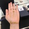 692fe7c099f2d84055c8c68b APM Monaco Letter Necklace for Women, Colored Gold Collarbone Chain, Elegant Jewelry, Retro Pendant Necklaces