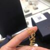 692fe7c099f2d84055c8c68c APM Monaco Letter Necklace for Women, Colored Gold Collarbone Chain, Elegant Jewelry, Retro Pendant Necklaces