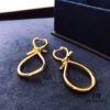 APM Personality Seagrass Knot Earrings