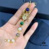 692fe7ce99f2d84055c8c6a2 APM Asymmetrical Scarab Drop Earrings