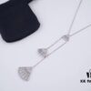 692fe7d699f2d84055c8c6af Classic Bestseller! APM FLAMENCO Series Fan-shaped Necklace, inspired by the enchanting movement of traditional palace fans, showcases a vibrant and elegant spirit