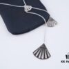 692fe7d699f2d84055c8c6b0 Classic Bestseller! APM FLAMENCO Series Fan-shaped Necklace, inspired by the enchanting movement of traditional palace fans, showcases a vibrant and elegant spirit
