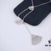 692fe7d699f2d84055c8c6b1 Classic Bestseller! APM FLAMENCO Series Fan-shaped Necklace, inspired by the enchanting movement of traditional palace fans, showcases a vibrant and elegant spirit