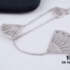 692fe7d899f2d84055c8c6b2 Classic Bestseller! APM FLAMENCO Series Fan-shaped Necklace, inspired by the enchanting movement of traditional palace fans, showcases a vibrant and elegant spirit