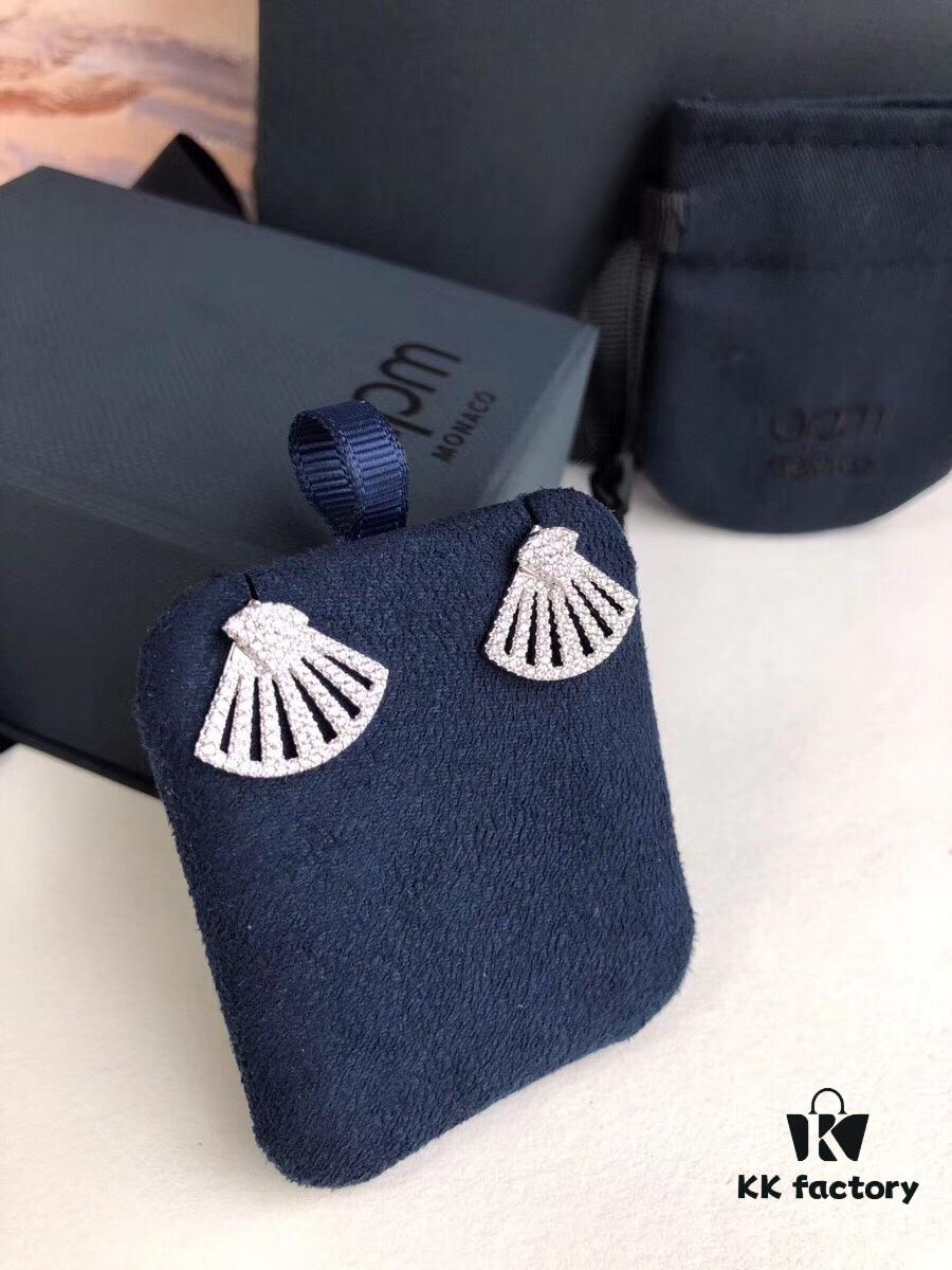 692fe7da99f2d84055c8c6b6 APM Monaco Classic Fan Stud Earrings from the Flamenco Series
