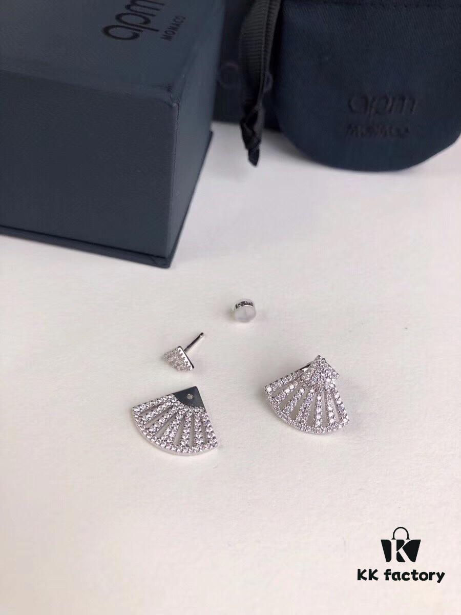692fe7dc99f2d84055c8c6b8 APM Monaco Classic Fan Stud Earrings from the Flamenco Series