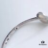 692fe7df99f2d84055c8c6ba APM Monaco Sterling Silver Crystal Diamond Mother-of-Pearl Pearl Open Bangle Simple and Elegant Fashion Piece