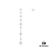 692fe7ec99f2d84055c8c6d2 APM Monaco New Summer Collection Earrings for Women, Stylish Asymmetric Long Dangle Earrings with Star and Moon Design