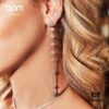 692fe7ed99f2d84055c8c6d3 APM Monaco New Summer Collection Earrings for Women, Stylish Asymmetric Long Dangle Earrings with Star and Moon Design