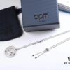 692fe7f599f2d84055c8c6dd APM Monaco MANDALA Necklace, Sweater Chain, Pendant for Collarbone – Mysterious Infinity Circle, Continuation of the Beauty of Life