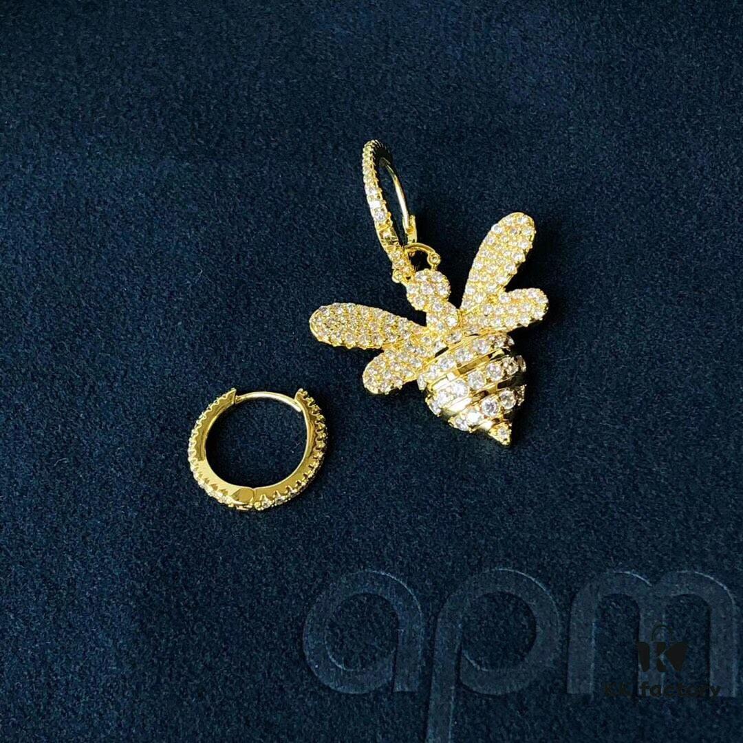 M7 Asymmetrical Bee APM Earrings