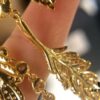 692fe82099f2d84055c8c715 APM Monaco Gold-Tone Silver Crystal Dreamcatcher Vintage Minimalist Fashion Statement Necklace for Women