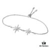 692fe82a99f2d84055c8c72a APM Monaco Silver Meteorite Crystal Bracelet
