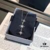 692fe82c99f2d84055c8c72d APM Monaco Silver Meteorite Crystal Star 3-Meter Necklace