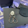 New Arrival 💕 A-Monaco Long Statement Earrings for Women, European and American Style Ear Jewelry, Flattering Drop Earrings for Round Faces, Perfect Gift for Girlfriend