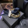 A Family Tangyun Circle Bracelet for Women, Fashionable and Unique Geometric Crossed Line Bangle Inspired by Dilraba