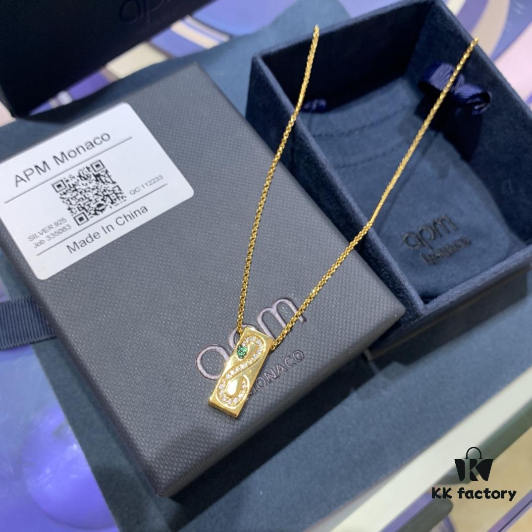 692fe85099f2d84055c8c777 A Brand Monaco New Arrival Exotic Snake Necklace for Women, Fashion Colorful Gold Collar Chain Pendant with Square Plate Design