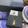 692fe85199f2d84055c8c779 A Brand Monaco New Arrival Exotic Snake Necklace for Women, Fashion Colorful Gold Collar Chain Pendant with Square Plate Design