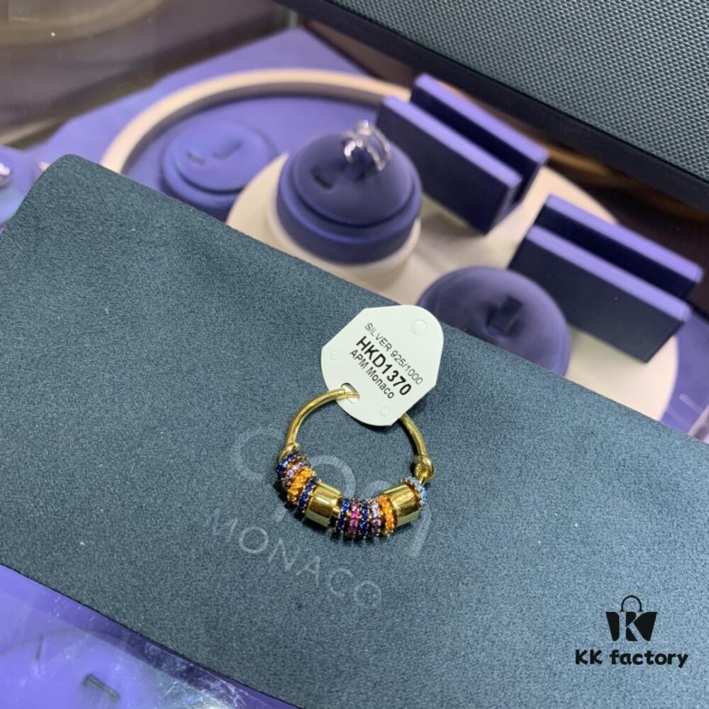 692fe85599f2d84055c8c77e A Brand Monaco Single Romantic Colorful Multi-Layer Earrings, Stylish Designed Jewelry Gift for Girlfriend