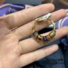 A Brand Monaco Single Romantic Colorful Multi-Layer Earrings, Stylish Designed Jewelry Gift for Girlfriend
