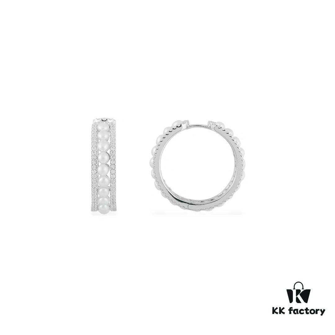 692fe88b99f2d84055c8c7c4 A Brand Monaco New Arrival Freshwater Pearl Hoop Earrings for Women, Elegant and Trendy European-American Style Influencer Earrings