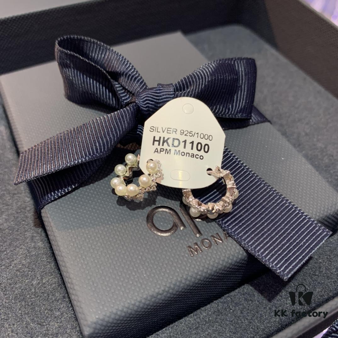 692fe89099f2d84055c8c7c7 A Family Monaco Style Stylish Mini Pearl Earrings for Women, New Geometric Hoop Earrings, Gift for Girlfriend