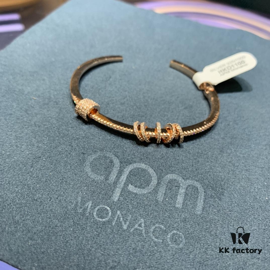 New Arrival 💕 A Monaco Single-Line Bracelet with Good Luck Charm, Elegant and Luxurious Fashion Design