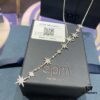 New Arrival A Monaco Multi-Meteor Pendant Necklace for Women, Elegant and Luxurious Fashion Collarbone Chain