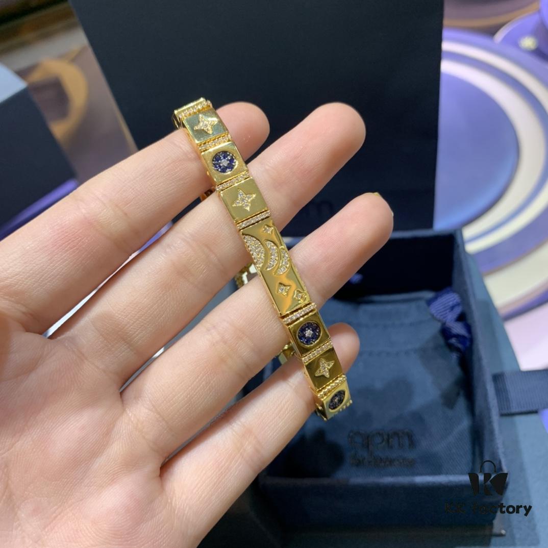 692fe8a899f2d84055c8c7e9 New Arrival 💕 A's Monaco Dreamy Star and Moon Bracelet for Women, Cute Girl's Multi-Cube Couple Friendship Jewelry