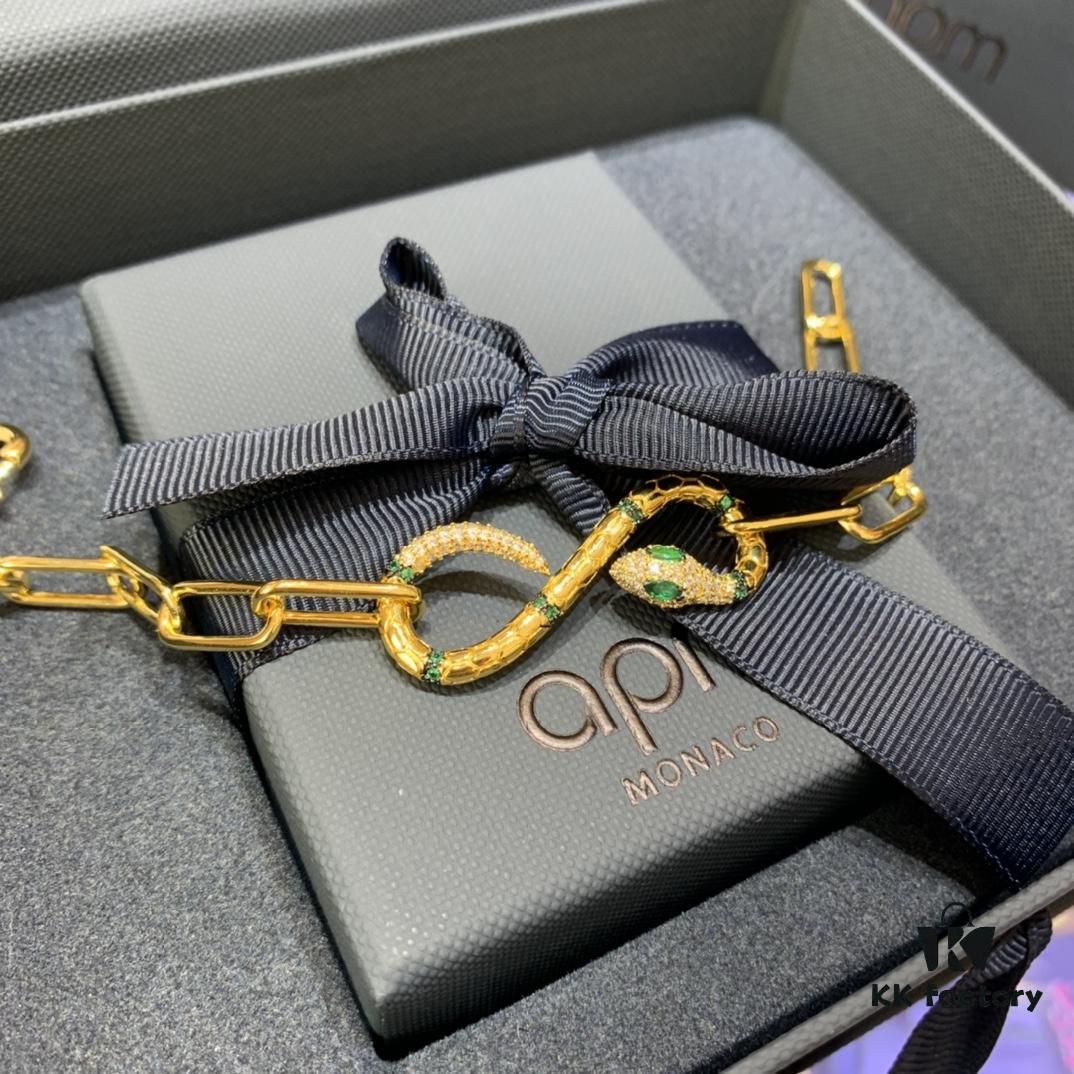 New Arrival 💕 A's Monaco New Ethnic Snake Guardian Bracelet for Women, Retro Original Buckle Snake-Shaped Hand Jewelry