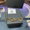 692fe8b599f2d84055c8c803 New Arrival 💕 A Monaco Exotic Snake Short Collar Necklace for Women, Gold-Tone Serpent Ring Choker
