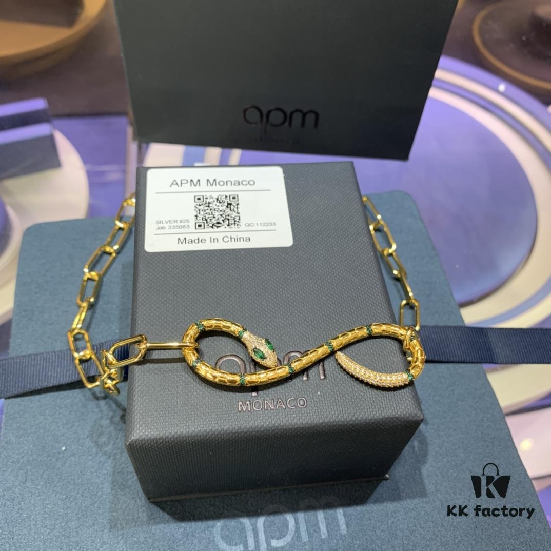 692fe8b599f2d84055c8c803 New Arrival 💕 A Monaco Exotic Snake Short Collar Necklace for Women, Gold-Tone Serpent Ring Choker