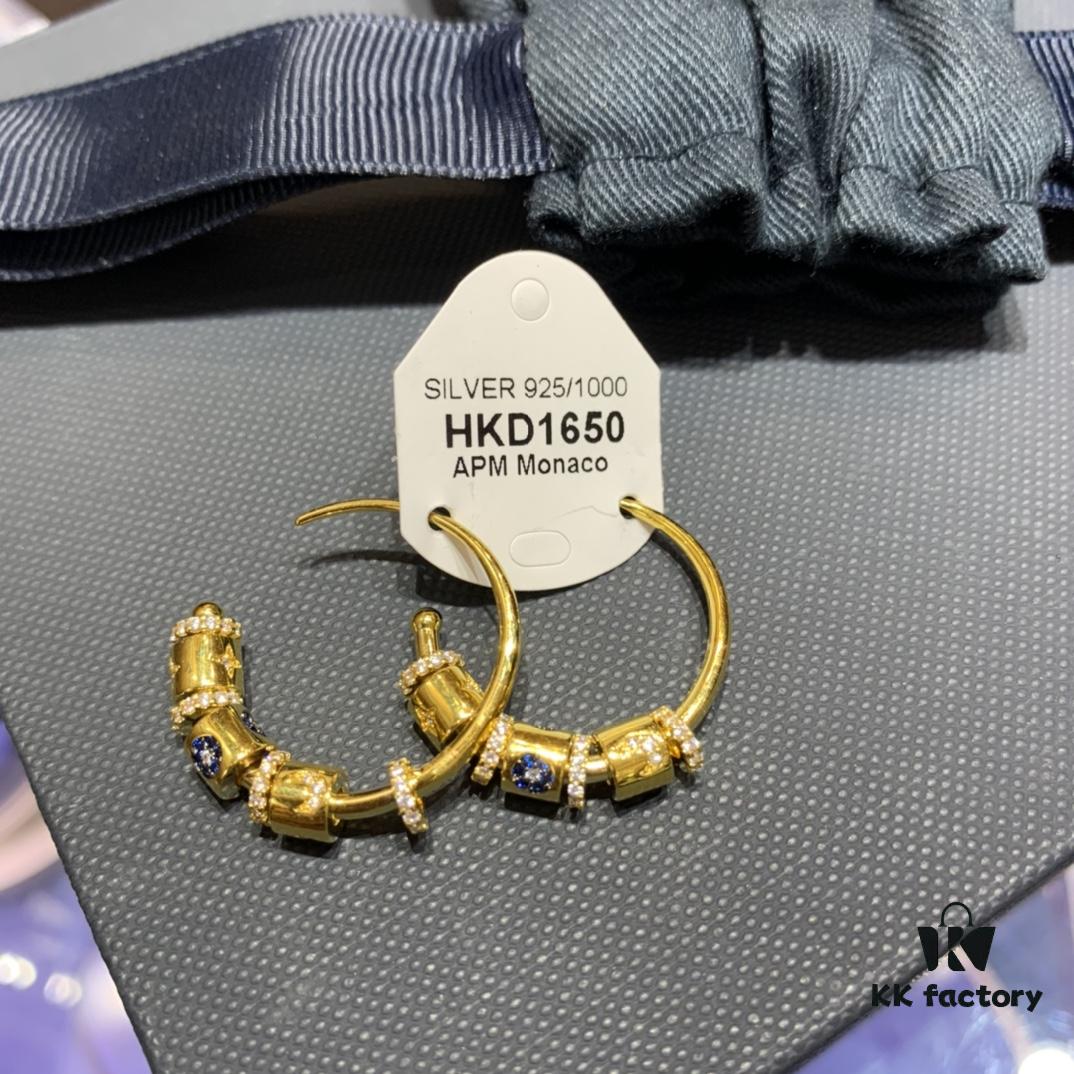 692fe8bc99f2d84055c8c811 New Arrival 💕 A-Monaco Lucky Star and Moon Ring & Earrings, Luxurious Dreamy Celestial Circle Index Finger Jewelry