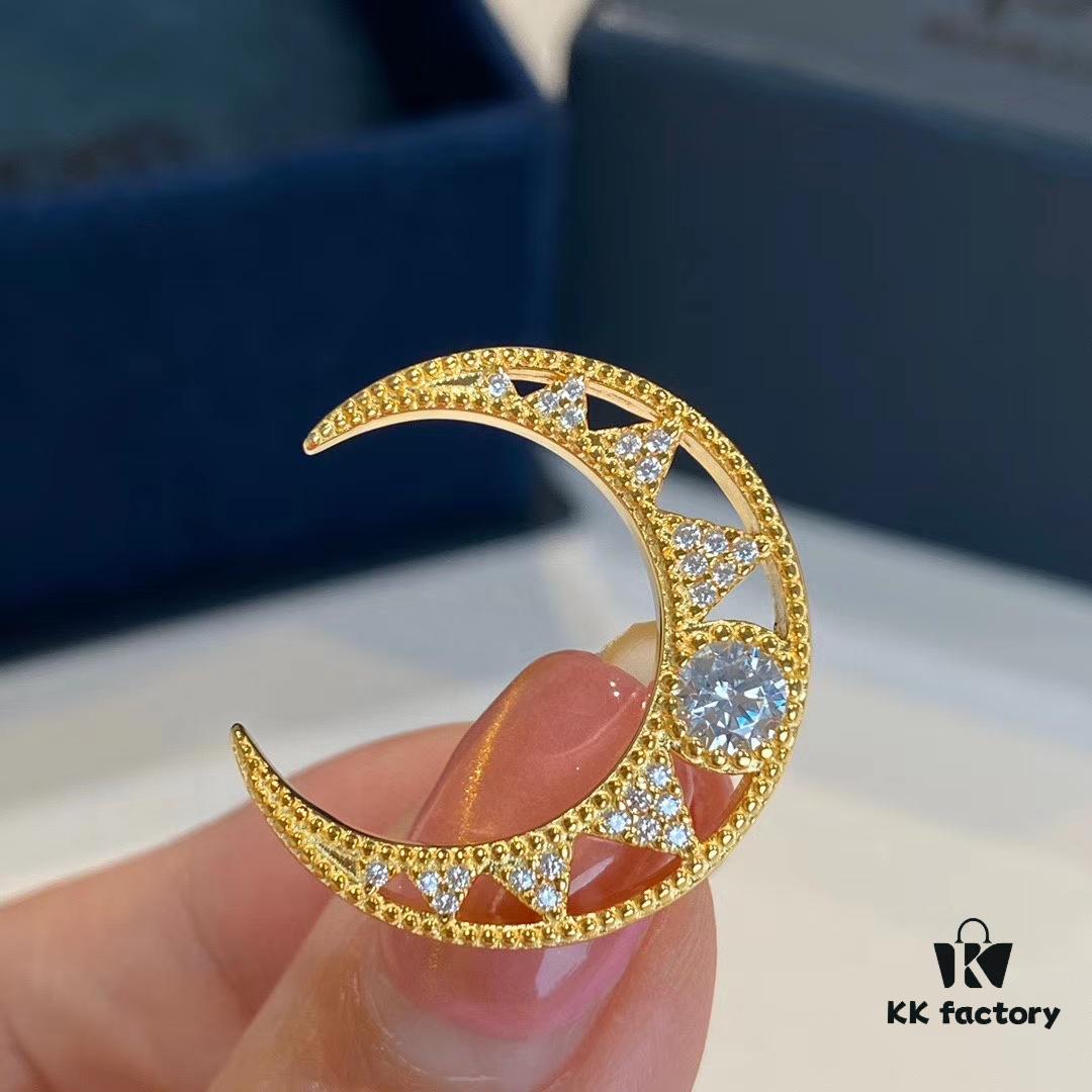 692fe8c499f2d84055c8c820 APM April New Arrival, Crescent Moon Hollow-Out Earrings, Dreamy and Exquisite