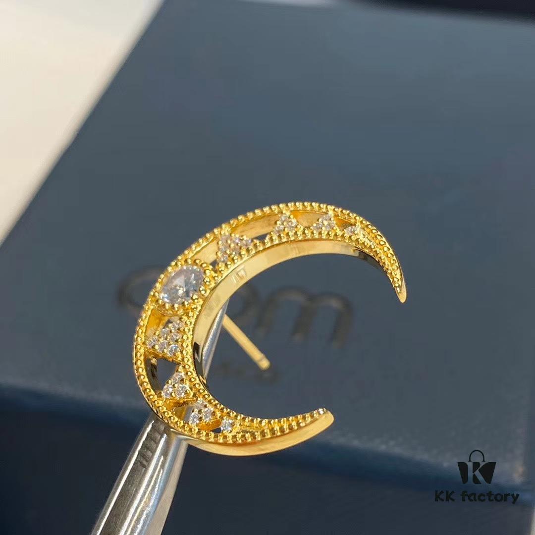 692fe8c699f2d84055c8c823 APM April New Arrival, Crescent Moon Hollow-Out Earrings, Dreamy and Exquisite