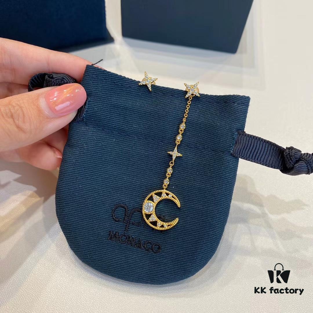 692fe8ca99f2d84055c8c829 A Family April New Arrival, 🌙 Dreamy Crescent Moon Asymmetric Hollow-out Earrings, April's Crescent is Exquisitely Beautiful