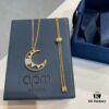 692fe8cb99f2d84055c8c82b APM Dreamy Crescent Moon Choker Necklace, Hollow-Out Crescent Design, Elegant and Romantic