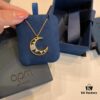 692fe8cd99f2d84055c8c82e APM Dreamy Crescent Moon Choker Necklace, Hollow-Out Crescent Design, Elegant and Romantic