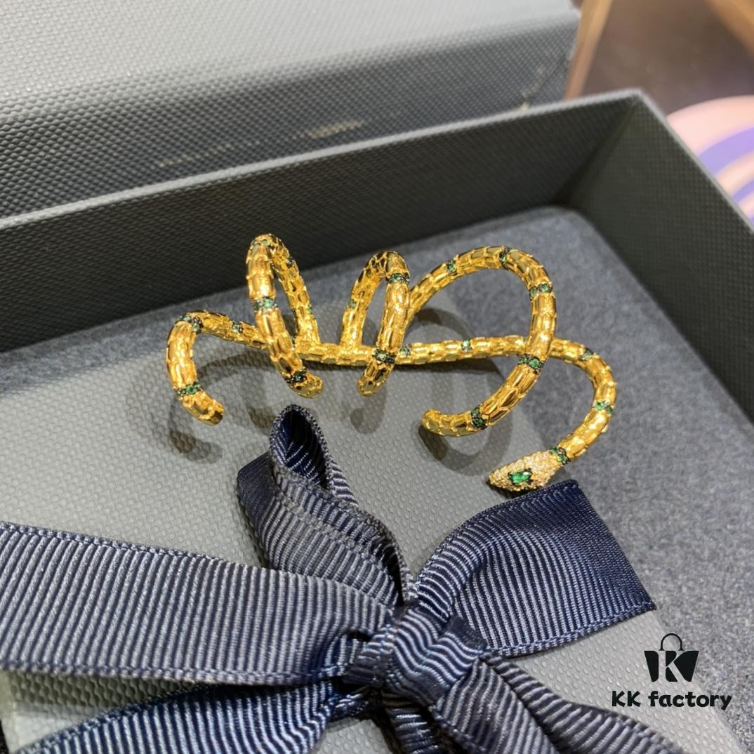 692fe8d399f2d84055c8c835 A Monaco New Arrival Guardian Spirit Snake Openwork Earrings, Women's Minimalist Design, Unique Snake Shape