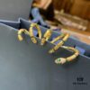 692fe8d399f2d84055c8c836 A Monaco New Arrival Guardian Spirit Snake Openwork Earrings, Women's Minimalist Design, Unique Snake Shape