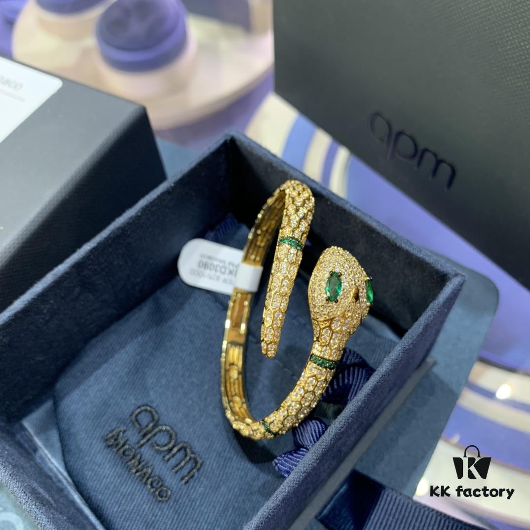 692fe8d799f2d84055c8c83e A Family Monaco New Arrival Guardian Spirit Snake Open Silver Bracelet for Women, Unique Design Personalized Snake-Shaped Hand Jewelry