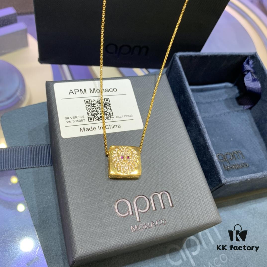 692fe8df99f2d84055c8c847 A Family Monaco New Arrival Square Guardian Leo Necklace for Women, Minimalist Boutique Little Lion Collarbone Chain
